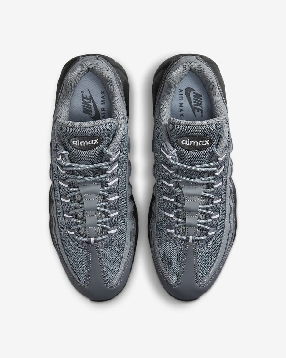 Grey air max 95 mens best sale